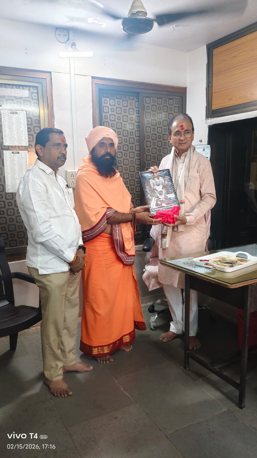नांदेड जिल्ह्याचे माजी खासदार श्री डीपी सावंत येथे आले असता त्यांचे स्वागत संस्थांतर्फे करण्यात आले आहे. दि. १५-०२-२०२६ रोजी